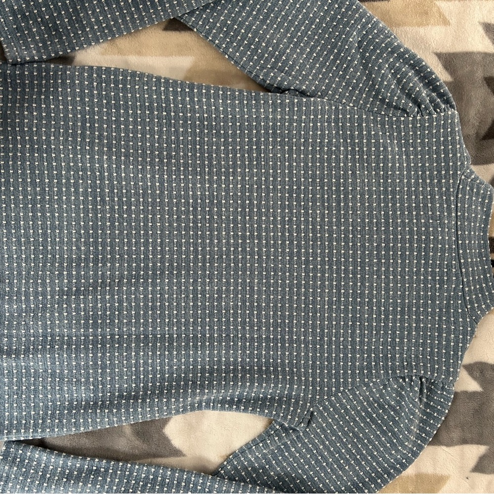 Madewell Jacquard Puff-Sleeve Mockneck Top
Size Small - Picture 6 of 8